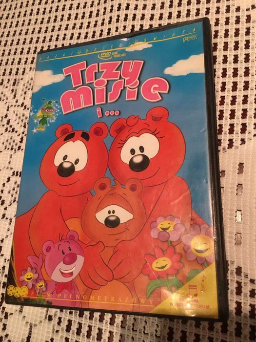 Trzy misie bajka film DVD dla dzieci