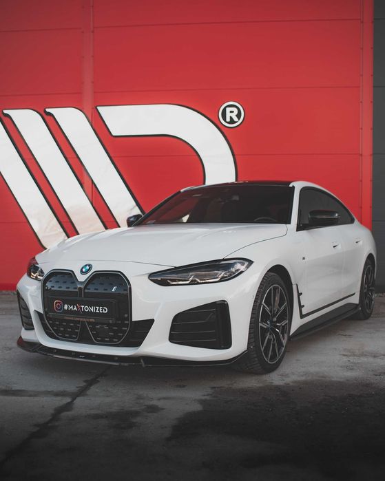 Тюнинг обвес BMW i4 G26 (2021+) сплиттер губа пороги диффузор спойлер