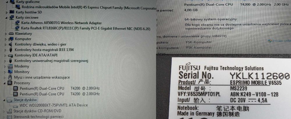 Fujitsu Esprimo Mobile