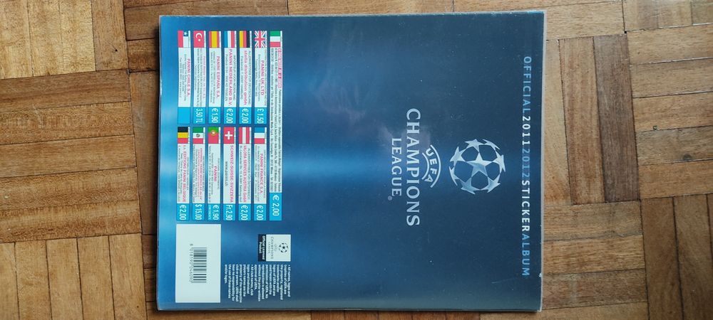 Caderneta Completa Champions 11/12