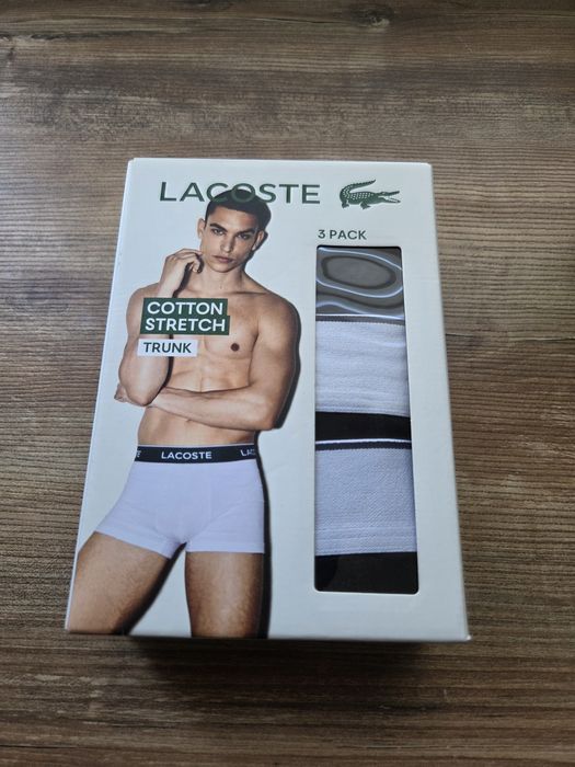 Bokserki 3 pack Lacoste rozm.L