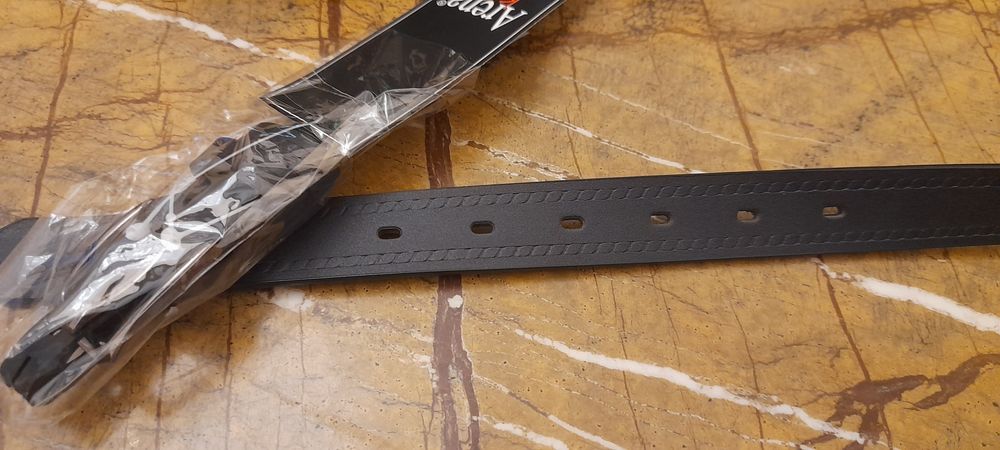 Ремінь  дитячий. екошкіра. Чорний.