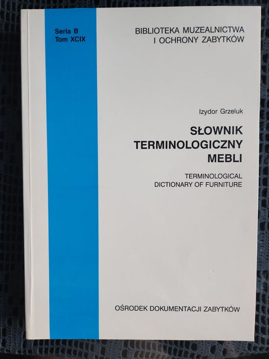 Słownik terminologiczny mebli