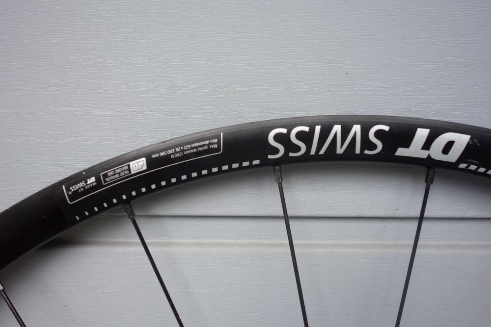 Koła szosowe DT Swiss R470 – 24h, thru-axle, centerlock, jak Nowe