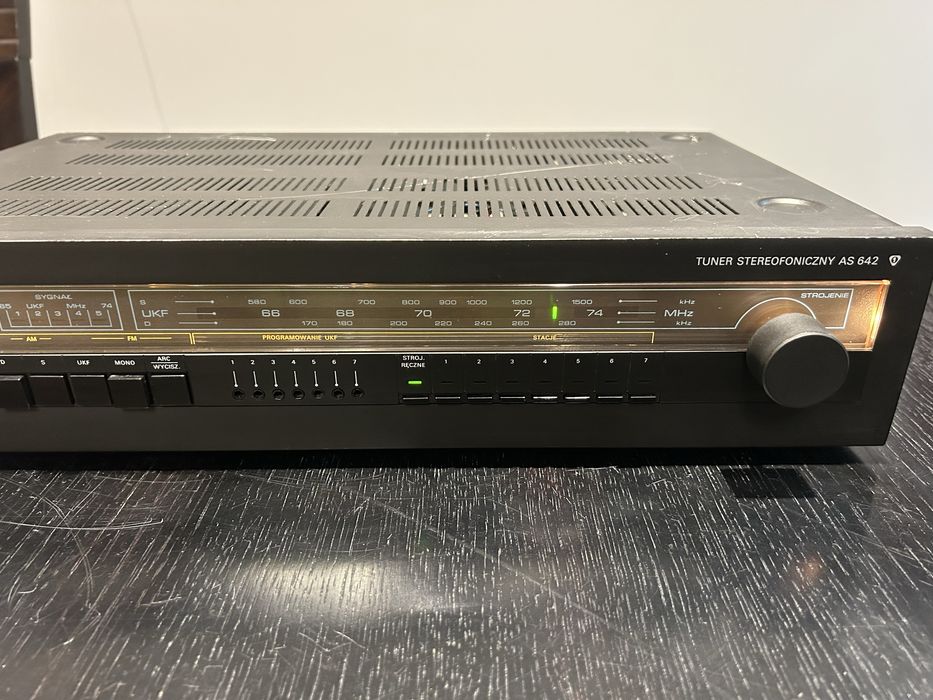 Tuner Radiowy Stereofoniczny Unitra Diora AS-642 Przestrojony