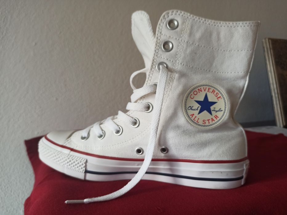 Trampki białe "Converse" rozm. EU 37,5  US 7 CM24