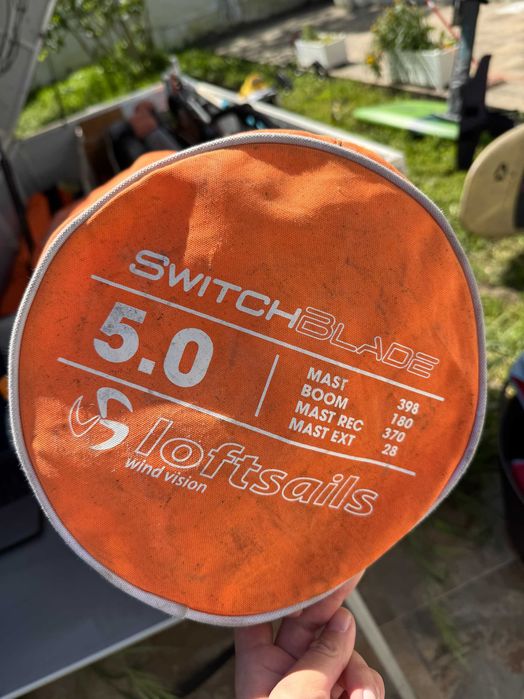 Vela 5.0 LoftSails SwitchBlade Windsurf Slalom