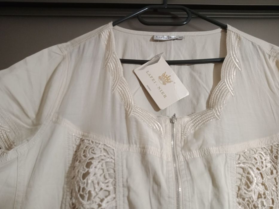 Платье летнее, хлопковое на молнии, короткий рукав