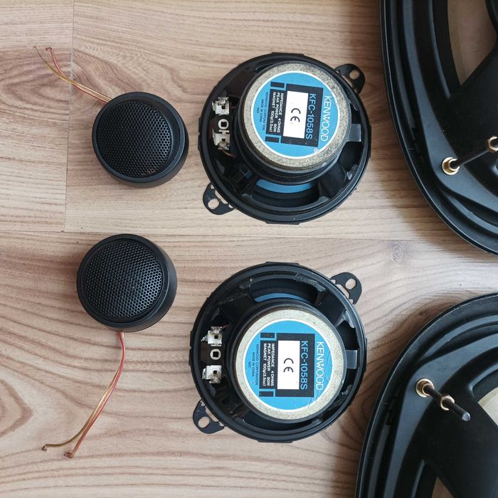 Głośniki samochodowe Pioneer Alpine Kenwood