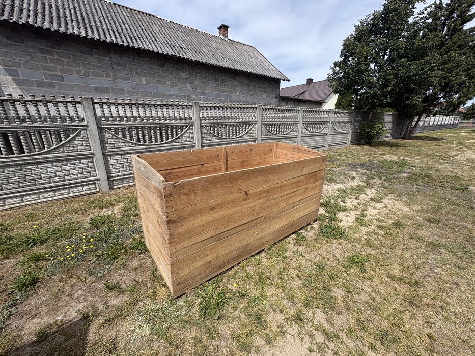 Paka na zboże / skrzynia z desek