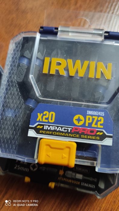 Біти Pz2, Irwin, Stanley, імпакт, кейс Tstak