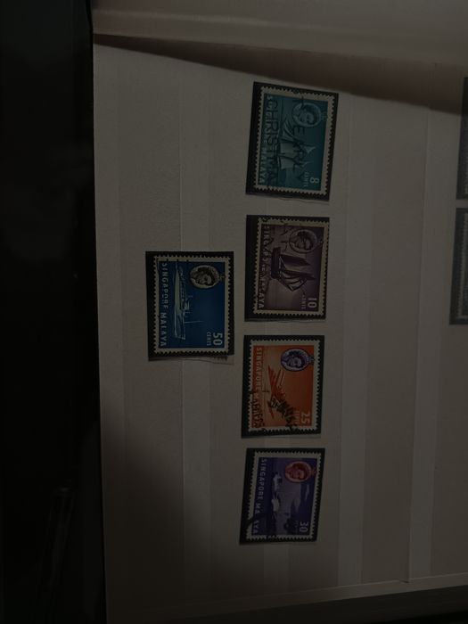 Philately - Stamps of Singapore-Malaya