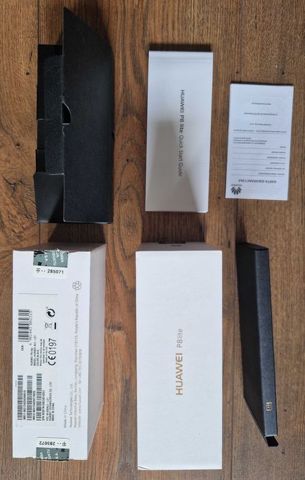 Huawei P8 Lite ALE-L21 Dual Sim Black Oryginalne pudełko