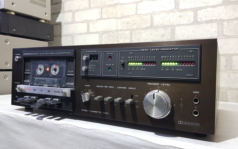 Стерео касетна дека/касетная Dual C 820  б/у з Німеччини