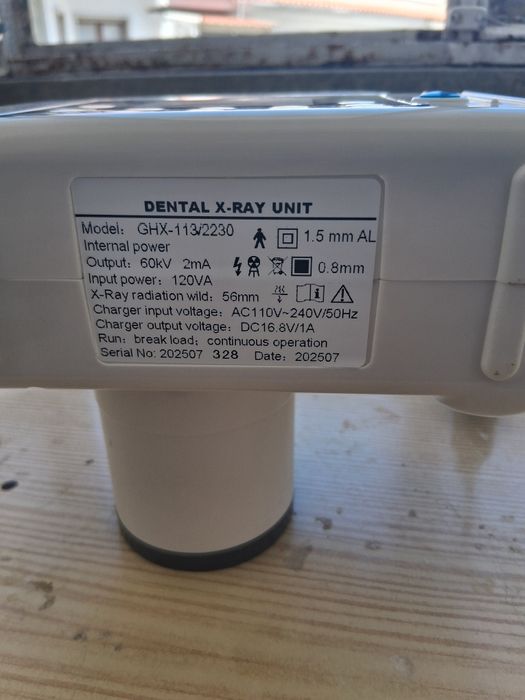 Raio-x portatil novo com Rvg