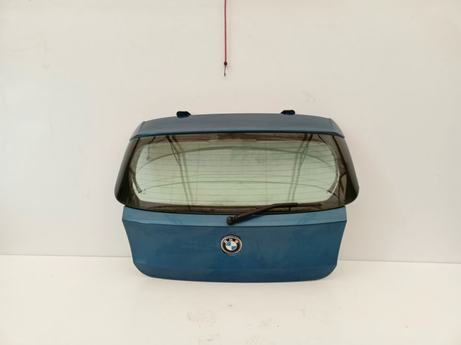 BMW 1 E87 klapa tył tylna bagażnika szyba niebieska