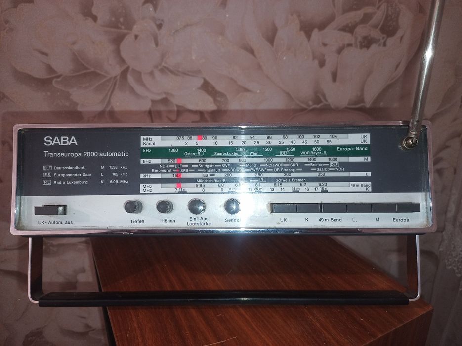 Радіоприймач SABA Transeeuropa 2000 automatic