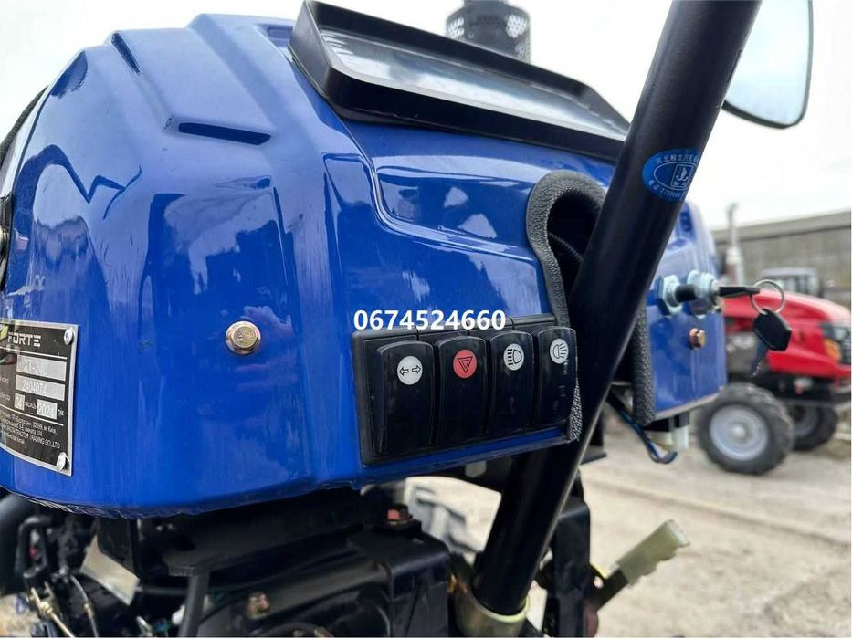 Мінітрактор Форте ХТ-244 LUX КПП: (3+1) безкоштовна доставка під двір