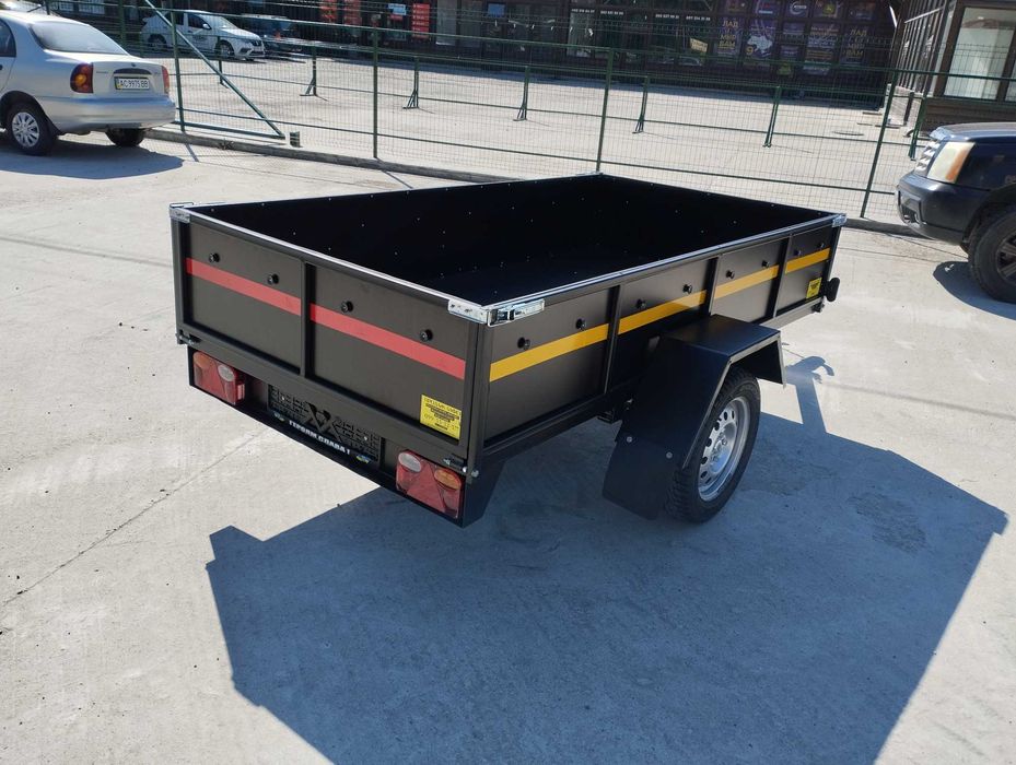 Бортовий причіп 2.6*1.35м Бакелітова фанера! Прицеп причіп легковий