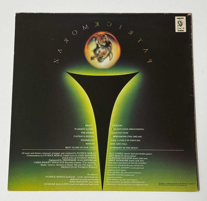 LP Patrick Moraz – The Story Of I. NM
