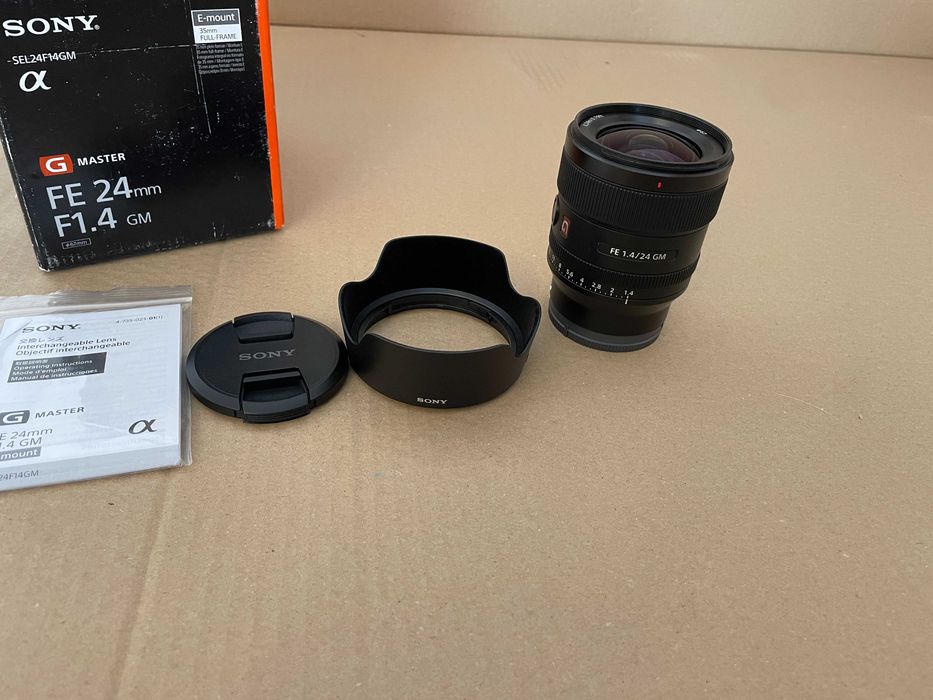 Obiektyw Sony FE 24mm f/1.4 GM  Sony E SEL24F14GM Nowy Gwarancja !