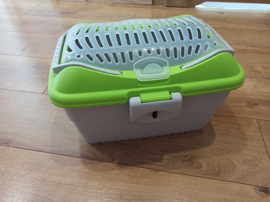 Klatka dla zwierząt- drewniana, duża 120*60x60 cm