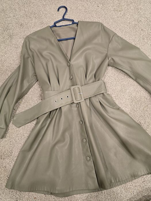 Плаття Zara з екошкіри