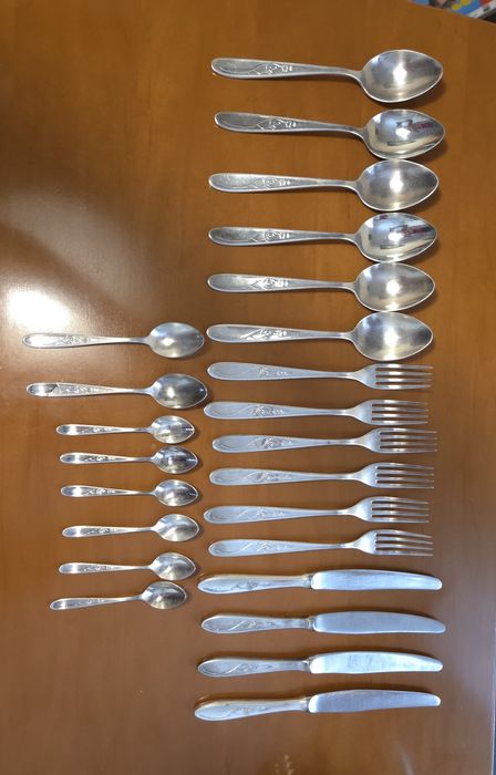 Sztucce plater posrebrzane Hefra