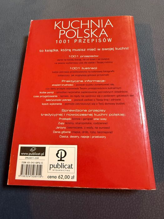 Książka kucharska Kuchnia Polska