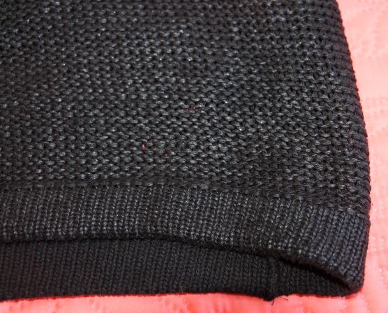 Vestido preto com fecho