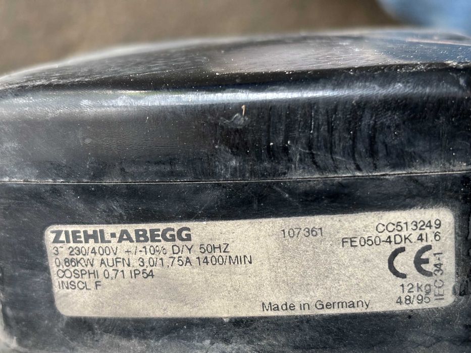 Wentylator przemysłowy ZIEHL-ABEGG FE050-4DK.4I.6 - 6 szt.
