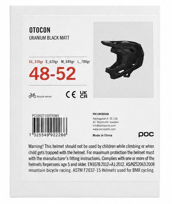 Nowy kask poc otocon