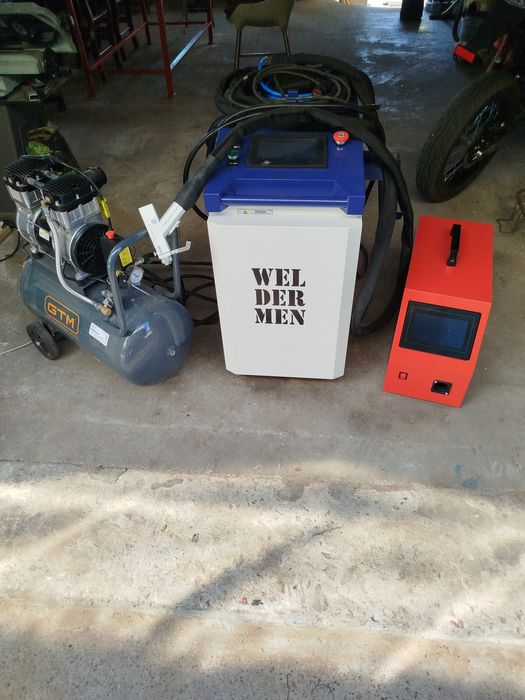 Лазерна зварка, лазерна чистка, порізка.