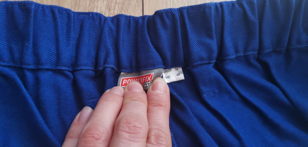 NOWE spodnie drelichowe męskie L