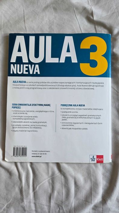 Aula Nueva 3, podręcznik, język hiszpański