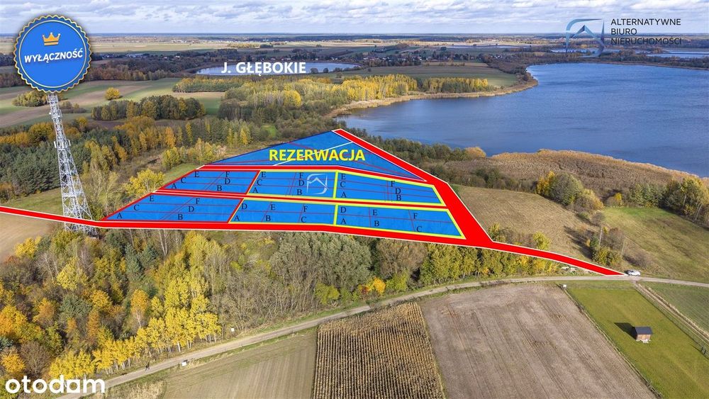 Tanie działki rekreacyjne wśród jezior