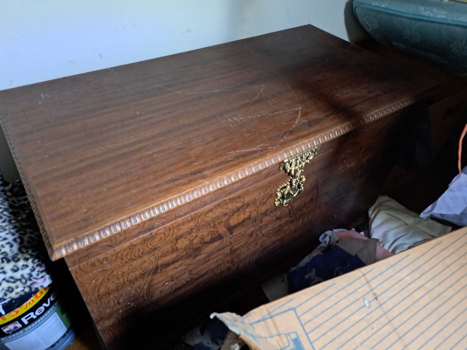 Arca de arrumação madeira