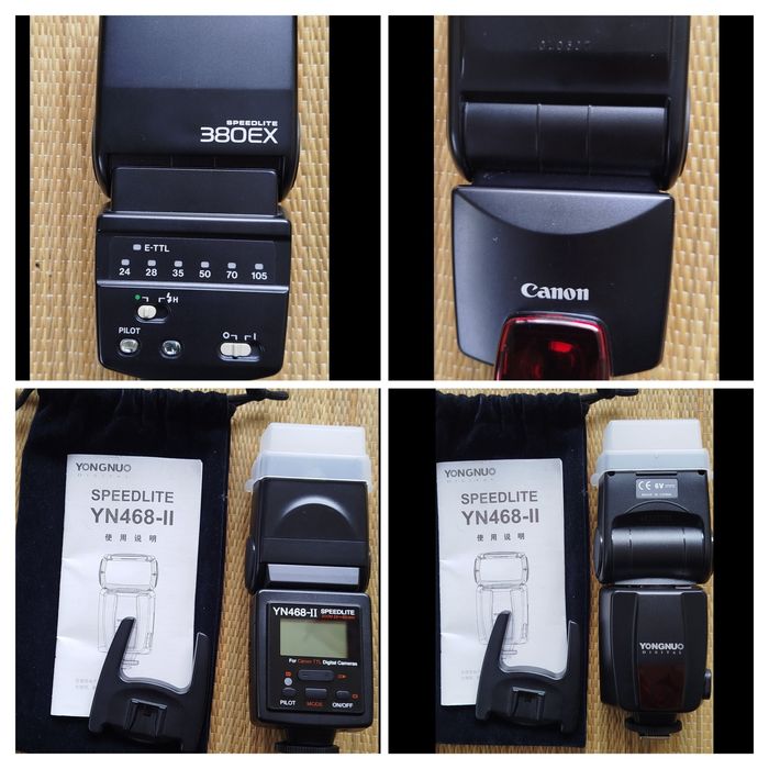 Canon 580EX II 430EX II 540EZ 380EX YN468II