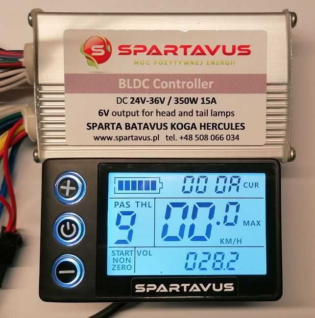 Zestaw Elektryczny Bateria Sparta Batavus Koga**-30%**Gwarancja 5 lat