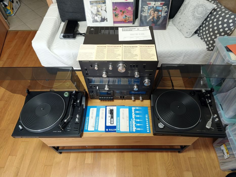 Wieża Hi-fi Telefunken z dwoma Cena stała!!!