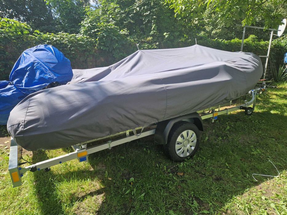 Ponton Kolibri 400DSL.+silnik 13,5km.+przyczepa podłodziowa