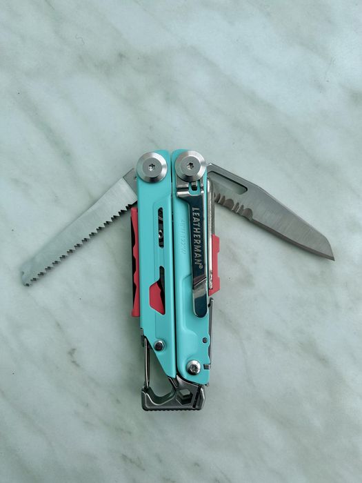 Мультитул Leatherman Signal Aqua Silver!