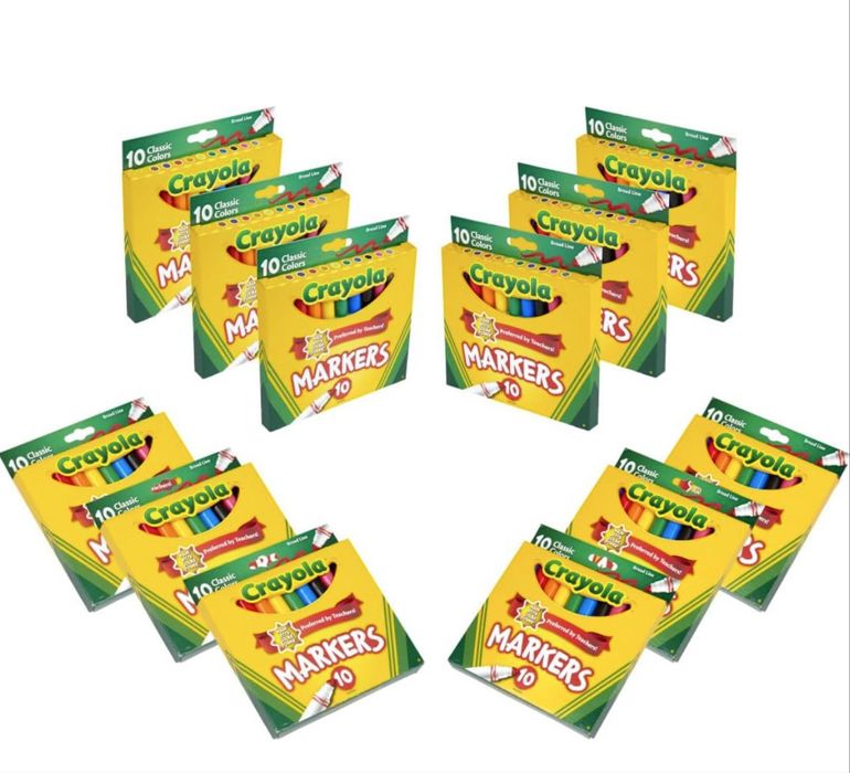 Фломастери Crayola 10 шт