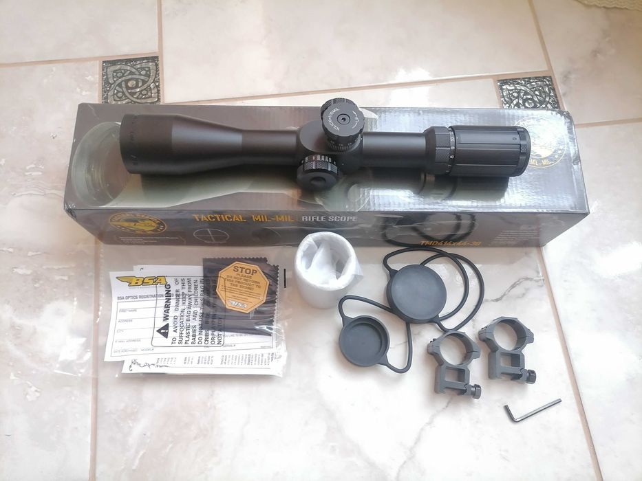 FFP BSA TMD 4-14x44 SF. Приціл оптичний. Новий.