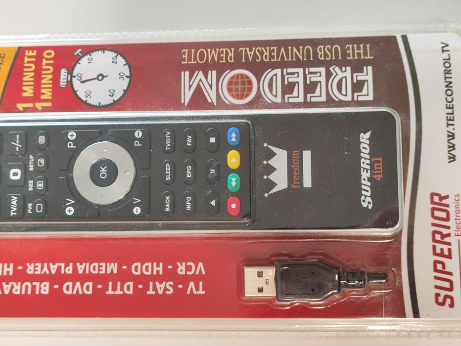 Comando universal Superior 4 em 1 Programável por PC