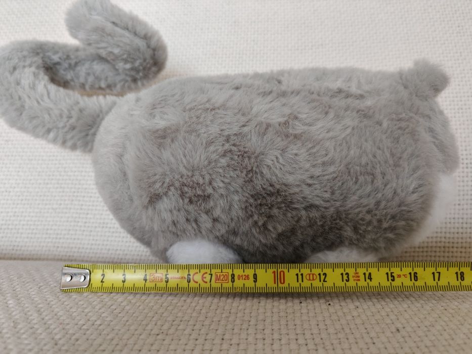 Nowa maskotka, pluszak szary kotek