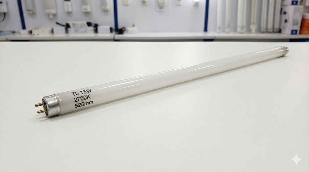 Lâmpada Fluorescente T5 13W 2700K 525mm