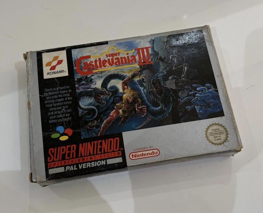 Jogo Super Nintendo / SNES Super Castlevania IV