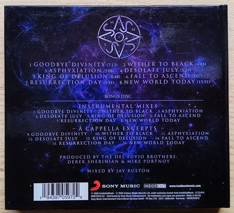 Sons Of Apollo - MMXX 2xCD Limited Edition Digibook
