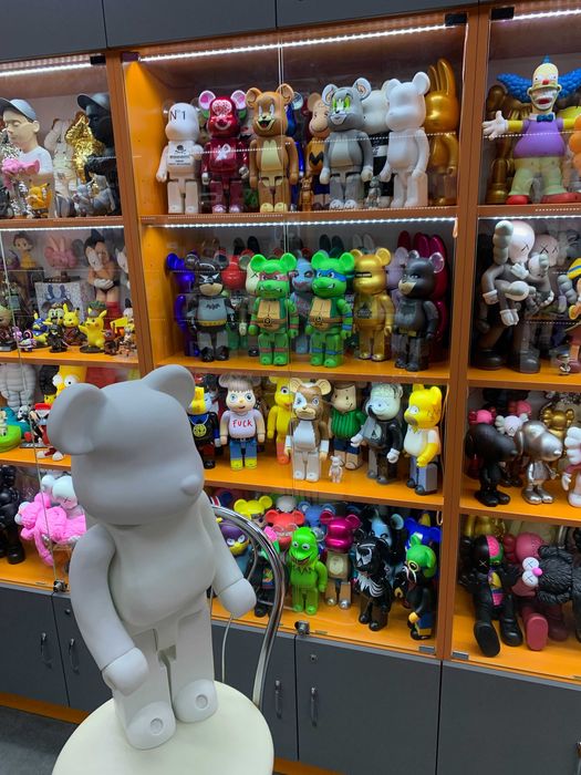Брелки бербрик барбрик Bearbrick Kaws Кавс Фигурки Фигурки Ведмідь